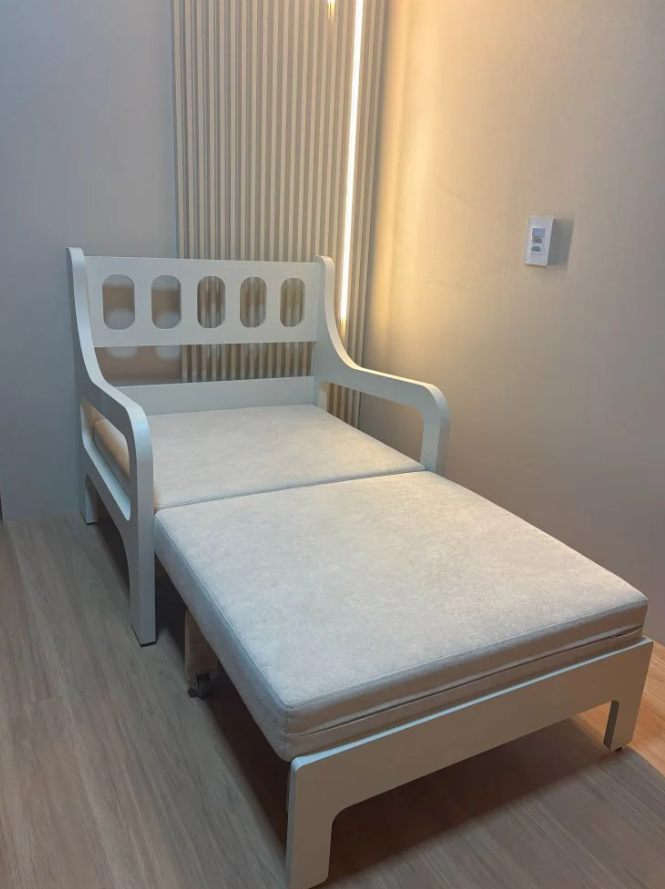 Sillón Cama Plegable con Tapicería Incluida.