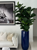 Planta artificial grande "Yas" con maceta incluida.